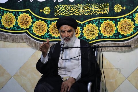 درس اخلاق طلاب مدرسه علمیه رضویه شهرستان هویزه