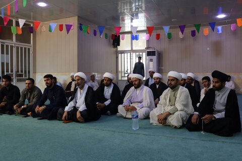 درس اخلاق طلاب مدرسه علمیه رضویه شهرستان هویزه