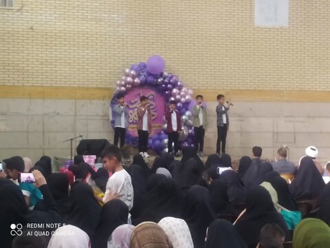 جشن میلاد امام رضا علیه السلام در غرق آباد