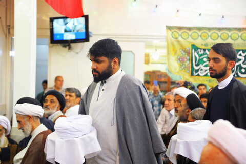 تصاویر / مراسم عمامه گذاری طلاب توسط آیت الله فاضل لنکرانی در روز میلاد امام رضا (ع)