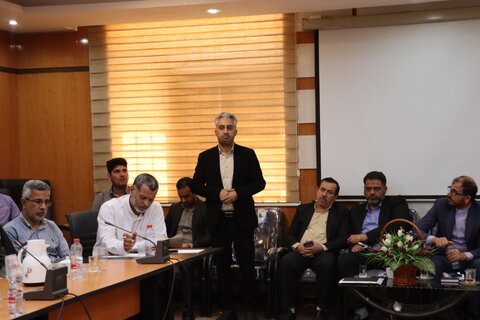 جلسه شورای اداری شهرستان هویزه باحضور نماینده ولی فقیه در خوزستان