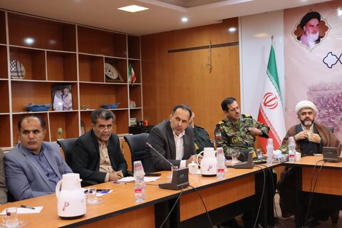 جلسه شورای اداری شهرستان هویزه باحضور نماینده ولی فقیه در خوزستان