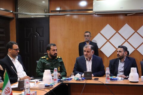 جلسه شورای اداری شهرستان هویزه باحضور نماینده ولی فقیه در خوزستان