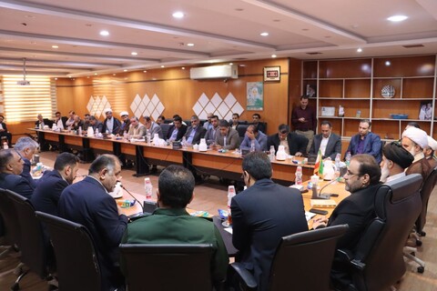 جلسه شورای اداری شهرستان هویزه باحضور نماینده ولی فقیه در خوزستان
