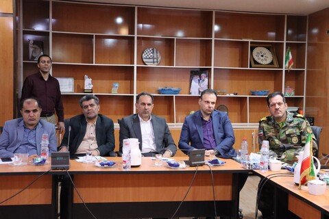 جلسه شورای اداری شهرستان هویزه باحضور نماینده ولی فقیه در خوزستان
