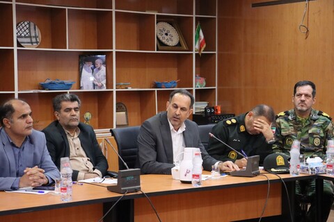 جلسه شورای اداری شهرستان هویزه باحضور نماینده ولی فقیه در خوزستان