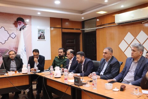 جلسه شورای اداری شهرستان هویزه باحضور نماینده ولی فقیه در خوزستان