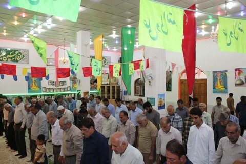 نماز جمعه بندرریگ به روایت تصویر