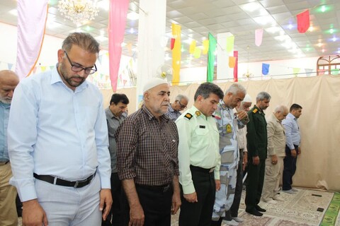 نماز جمعه بندرریگ به روایت تصویر