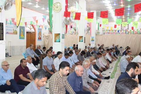 نماز جمعه بندرریگ به روایت تصویر