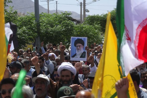 راهپیمایی جمعه های خشم و انزجار از جنایات رژیم کودکش صهیونیست