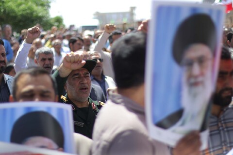 راهپیمایی جمعه های خشم و انزجار از جنایات رژیم کودکش صهیونیست