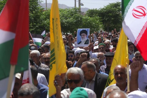 راهپیمایی جمعه های خشم و انزجار از جنایات رژیم کودکش صهیونیست