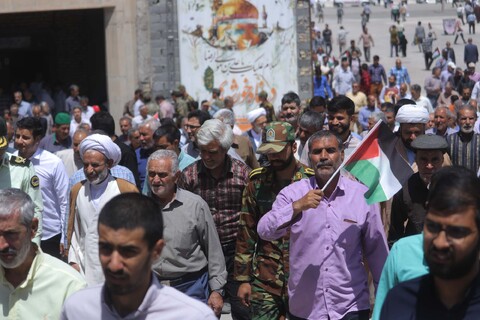 راهپیمایی جمعه های خشم و انزجار از جنایات رژیم کودکش صهیونیست