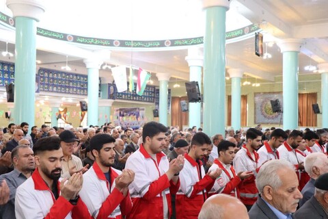 تصاویر/ اقامه نماز جمعه شهر تکاب