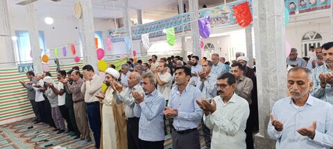 تصاویر/ اقامه نماز جمعه نودژ