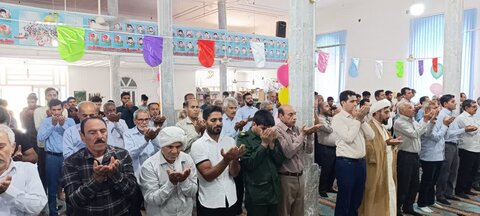 تصاویر/ اقامه نماز جمعه نودژ