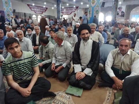 تصاویر/ نمازعبادی سیاسی جمعه کاشان