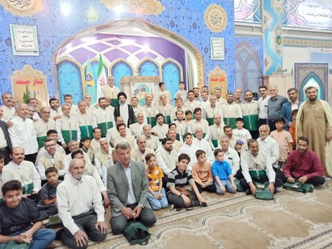 تصاویر/ نمازعبادی سیاسی جمعه کاشان