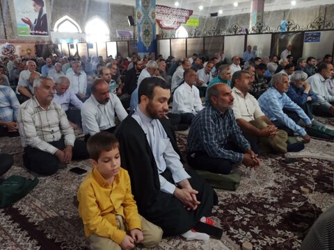 تصاویر/ نمازعبادی سیاسی جمعه کاشان