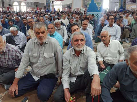 تصاویر/ نمازعبادی سیاسی جمعه کاشان