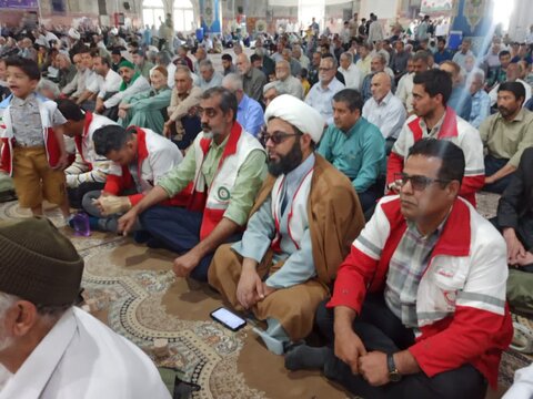 تصاویر/ نمازعبادی سیاسی جمعه کاشان