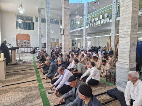 تصاویر/ اقامه نماز جمعه پلدشت