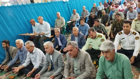 تصاویر/ اقامه نماز جمعه کوهبنان