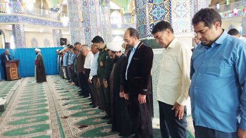 تصاویر/ اقامه نماز جمعه کوهبنان