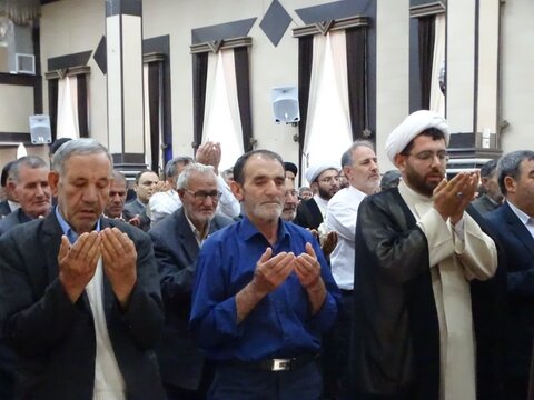 تصاویر/ آیین عبادی سیاسی نماز جمعه چهاربرج