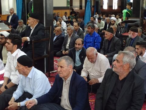 تصاویر/ آیین عبادی سیاسی نماز جمعه چهاربرج