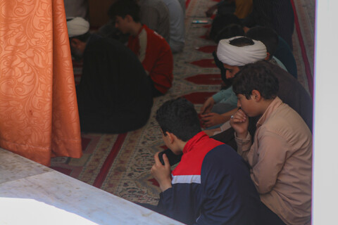 تصاویر/اردوی دانش‌آموزی یک روز در حوزه