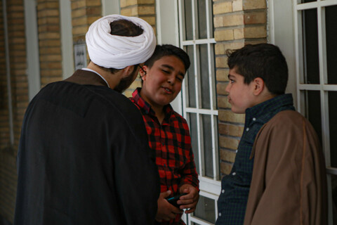 تصاویر/اردوی دانش‌آموزی یک روز در حوزه