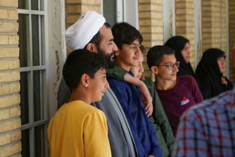 تصاویر/اردوی دانش‌آموزی یک روز در حوزه