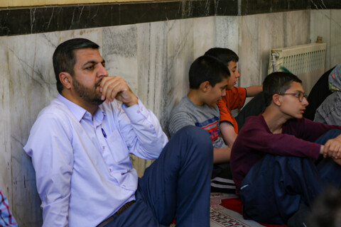 تصاویر/اردوی دانش‌آموزی یک روز در حوزه