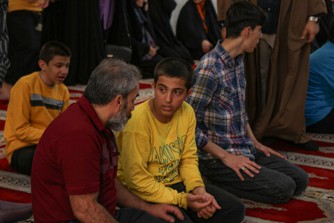 تصاویر/اردوی دانش‌آموزی یک روز در حوزه