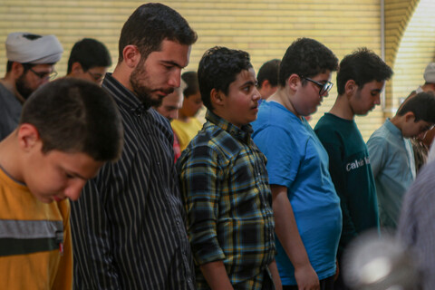 تصاویر/اردوی دانش‌آموزی یک روز در حوزه