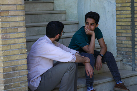 تصاویر/اردوی دانش‌آموزی یک روز در حوزه