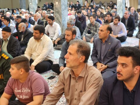 تصاویر/ اقامه نماز جمعه شهرستان چایپاره