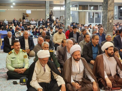 تصاویر/ اقامه نماز جمعه شهرستان چایپاره