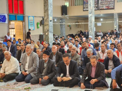 تصاویر/ اقامه نماز جمعه شهرستان چایپاره