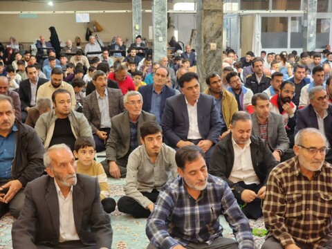 تصاویر/ اقامه نماز جمعه شهرستان چایپاره