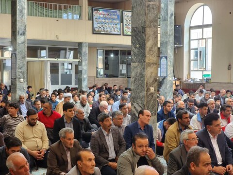 تصاویر/ اقامه نماز جمعه شهرستان چایپاره