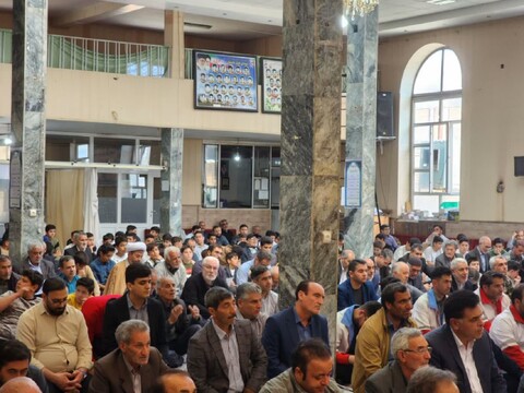 تصاویر/ اقامه نماز جمعه شهرستان چایپاره