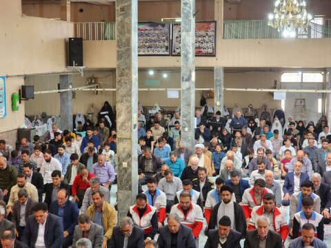 تصاویر/ اقامه نماز جمعه شهرستان چایپاره