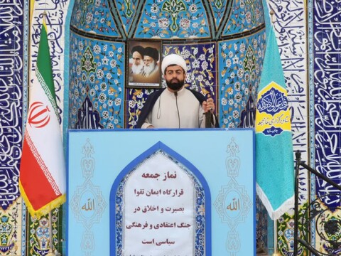 تصاویر/ اقامه نماز جمعه شهرستان چایپاره