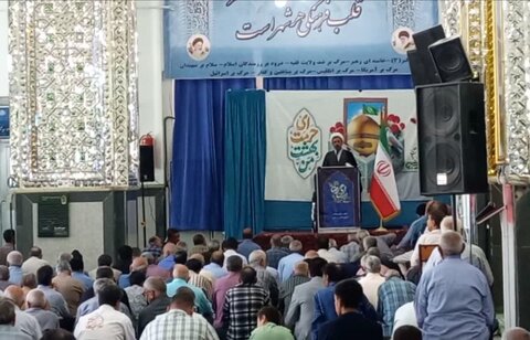 تصاویر/ اقامه نماز جمعه بردسیر