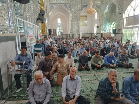 تصاویر/ اقامه نماز جمعه بردسیر