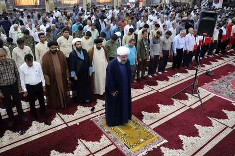 نماز جمعه خورموج به روایت تصویر