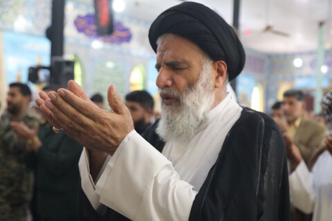 نماز جمعه شهرستان هویزه به امامت نماینده ولی فقیه در خوزستان